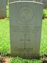 Dar Es Salaam War Cemetery - Burke, Stanley Dominic